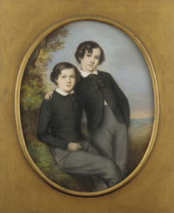 Portrait of J. McNeill Whistler and His Brother William