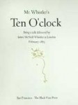 Ten O'Clock Brochure