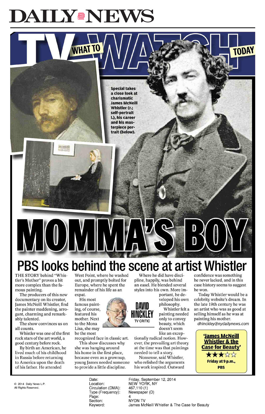 New York Daily News Press Review 9.12.14